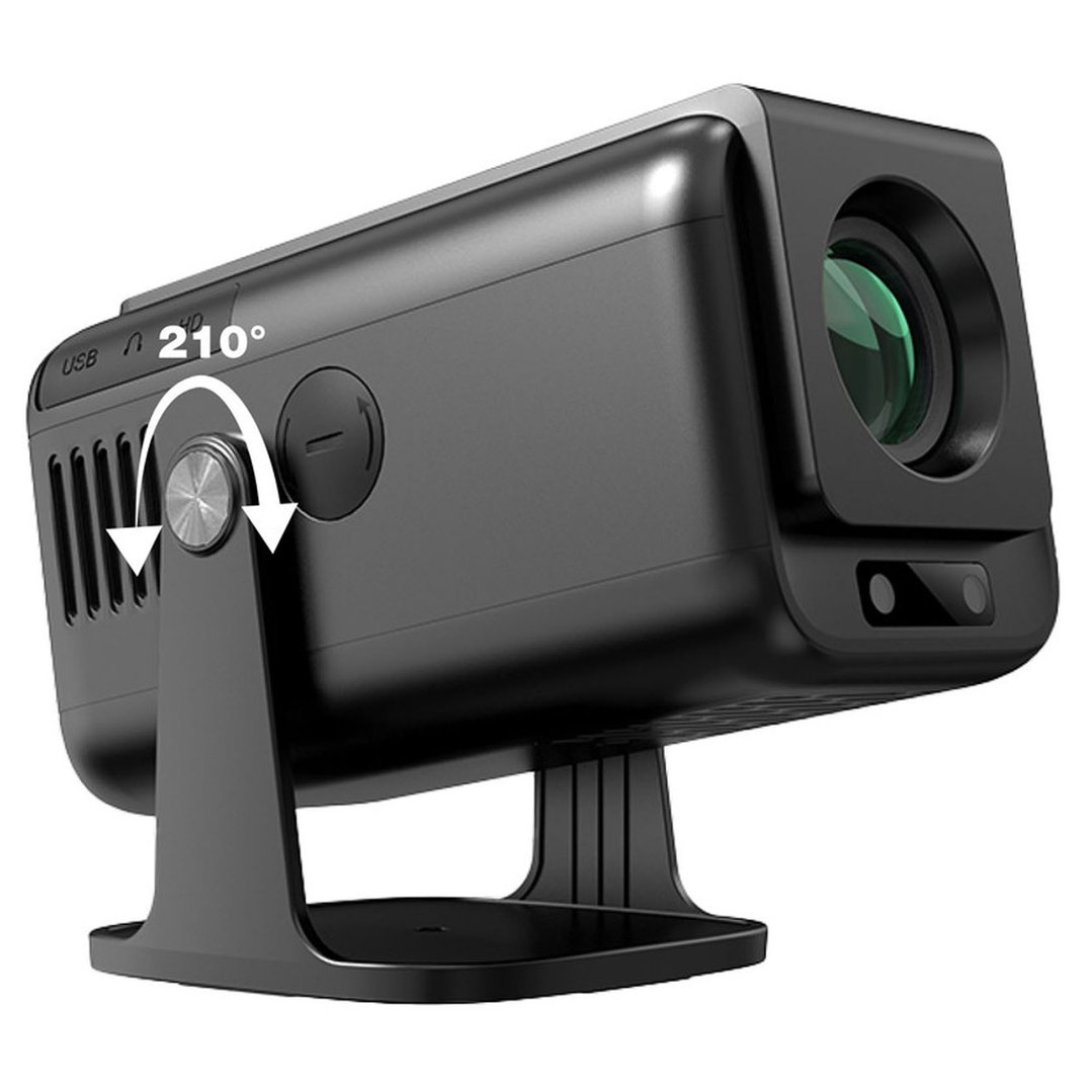 Laser 1080P LED Smart Android Multi-angle Projector PJ-TUFHA3-065