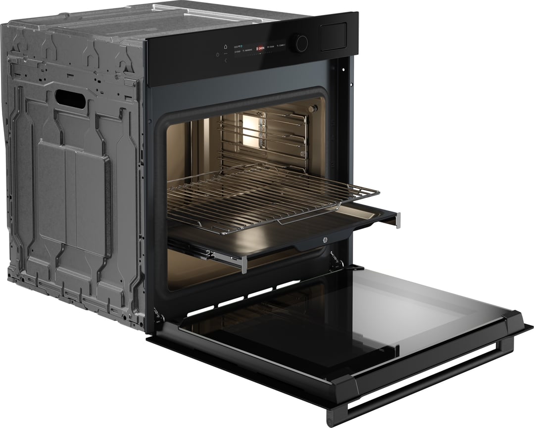 ASKO Craft Glass 60cm Combi Steam Oven - Black Glass OCS56BGH-AU