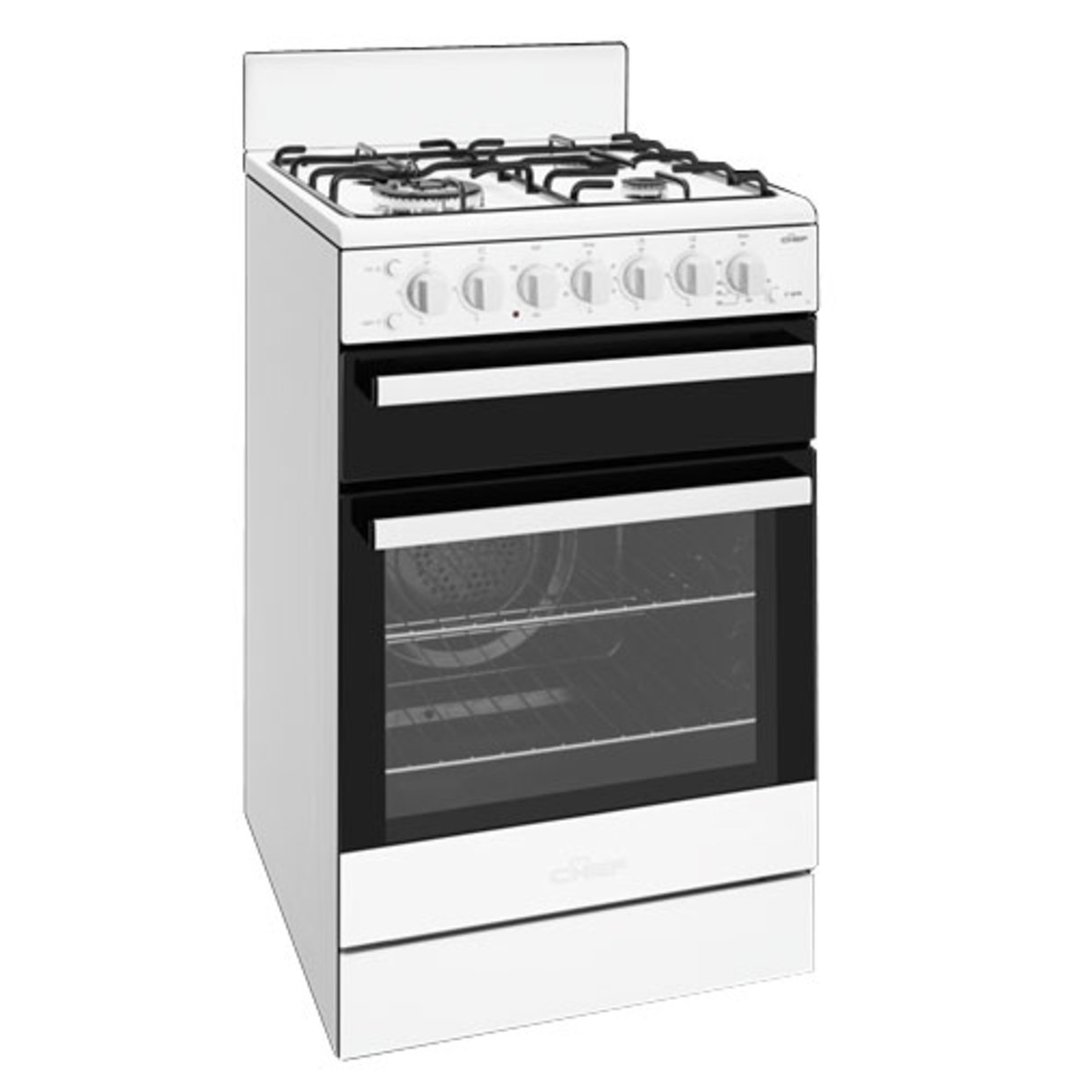 Chef 54cm Freestanding Gas Cooker CFG517WBNG Buy Online with Afterpay