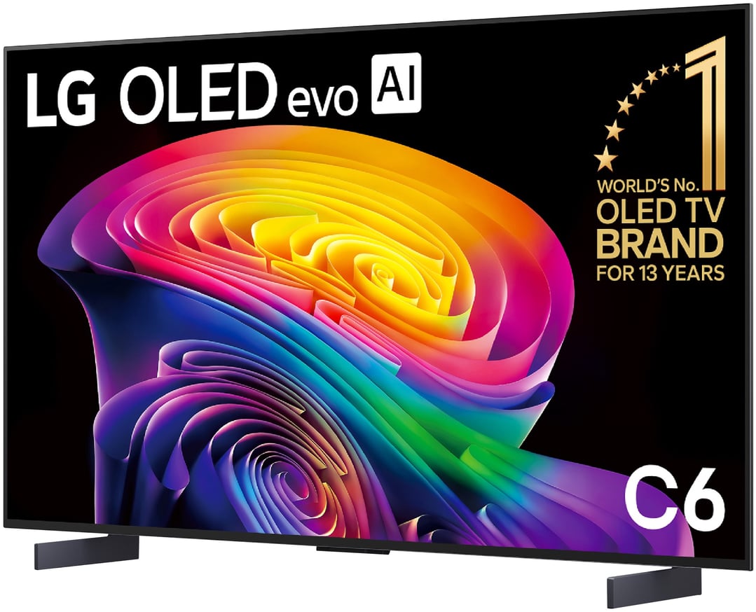 LG 42" OLEDC6 EVO AI 4K Smart TV 2026 OLED42C6PSA