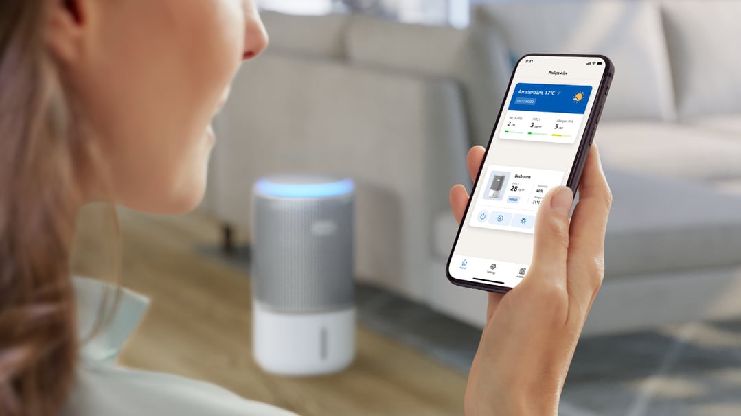 Philips PureProtect Water 3400 Series Smart 2-in-1 Air Purifier and Humidifier AC3420/10