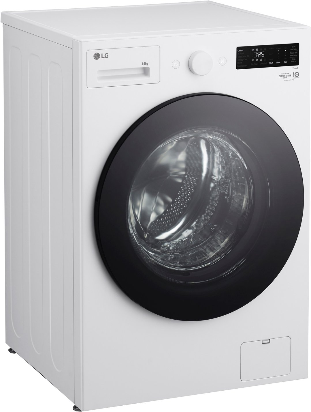 LG 14kg XL Series AI Front Load Washing Machine in Matte White WXLS-1014WX