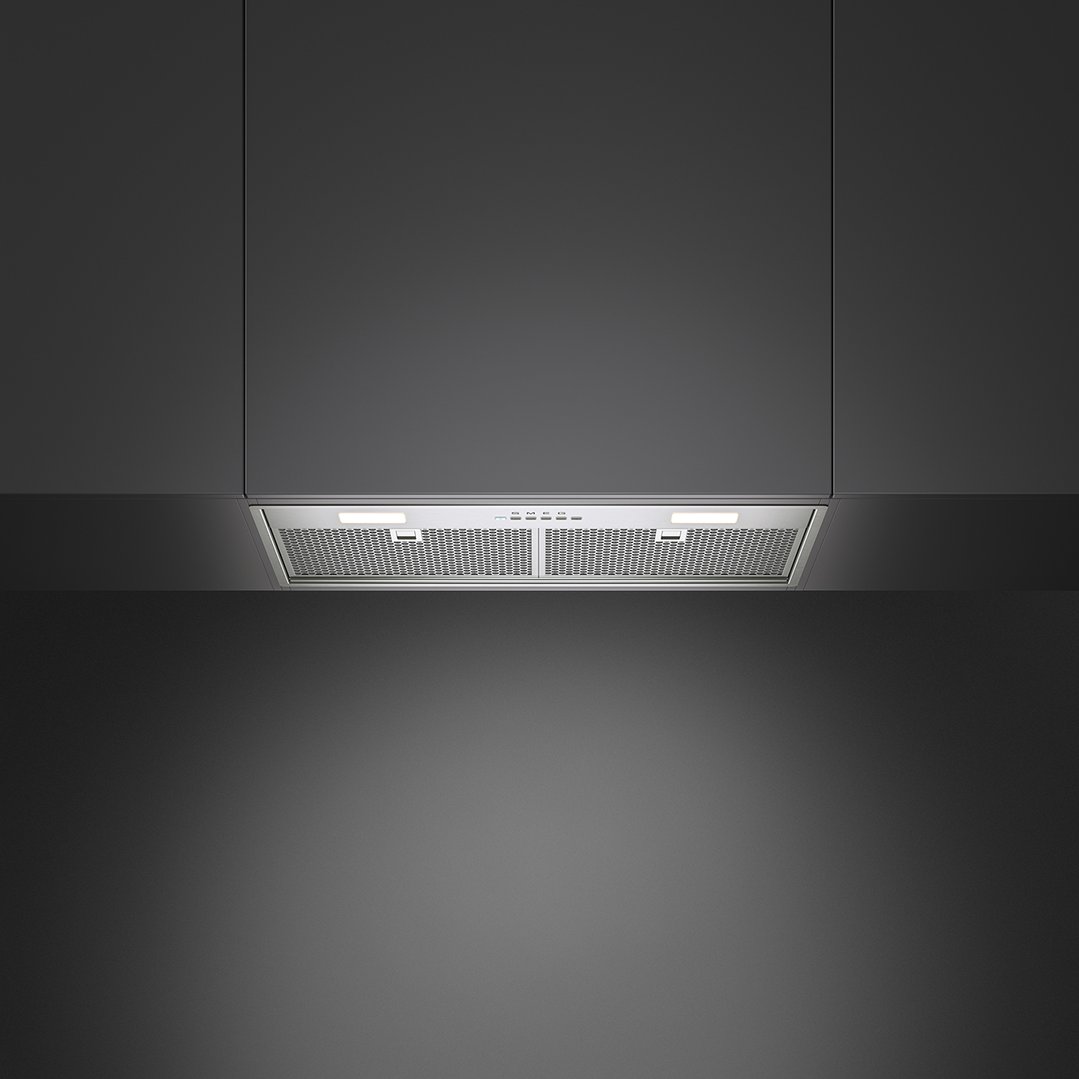 Smeg 60cm Classic Undermount Rangehood - Stainless Steel KSHU671XAU