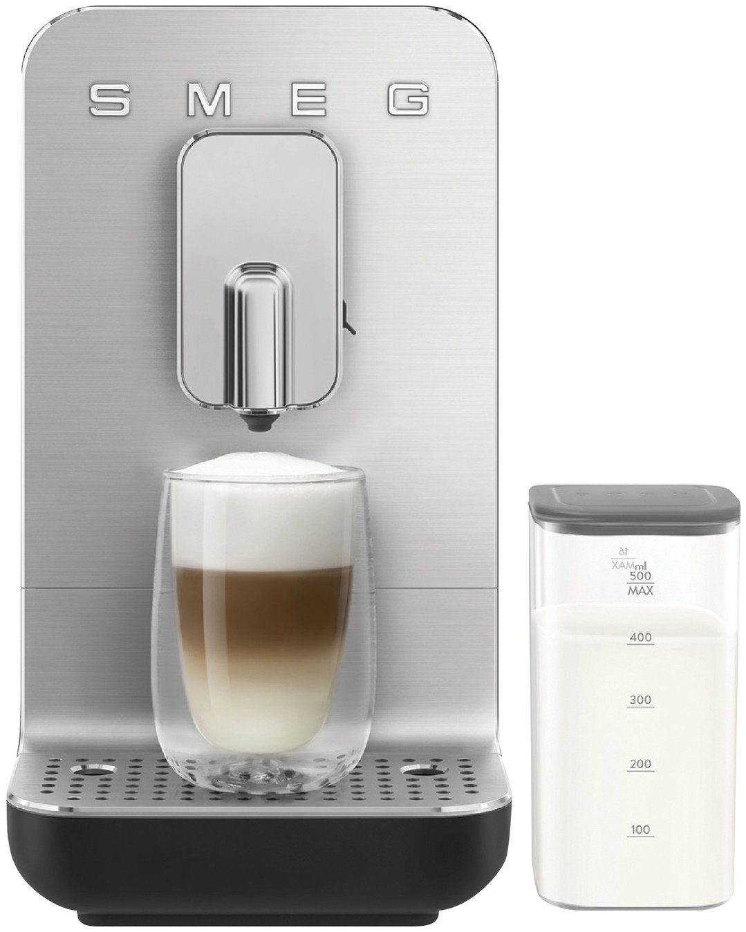 Smeg Automatic Coffee Machine with Steam System - Black Matte BCC13BLMAU