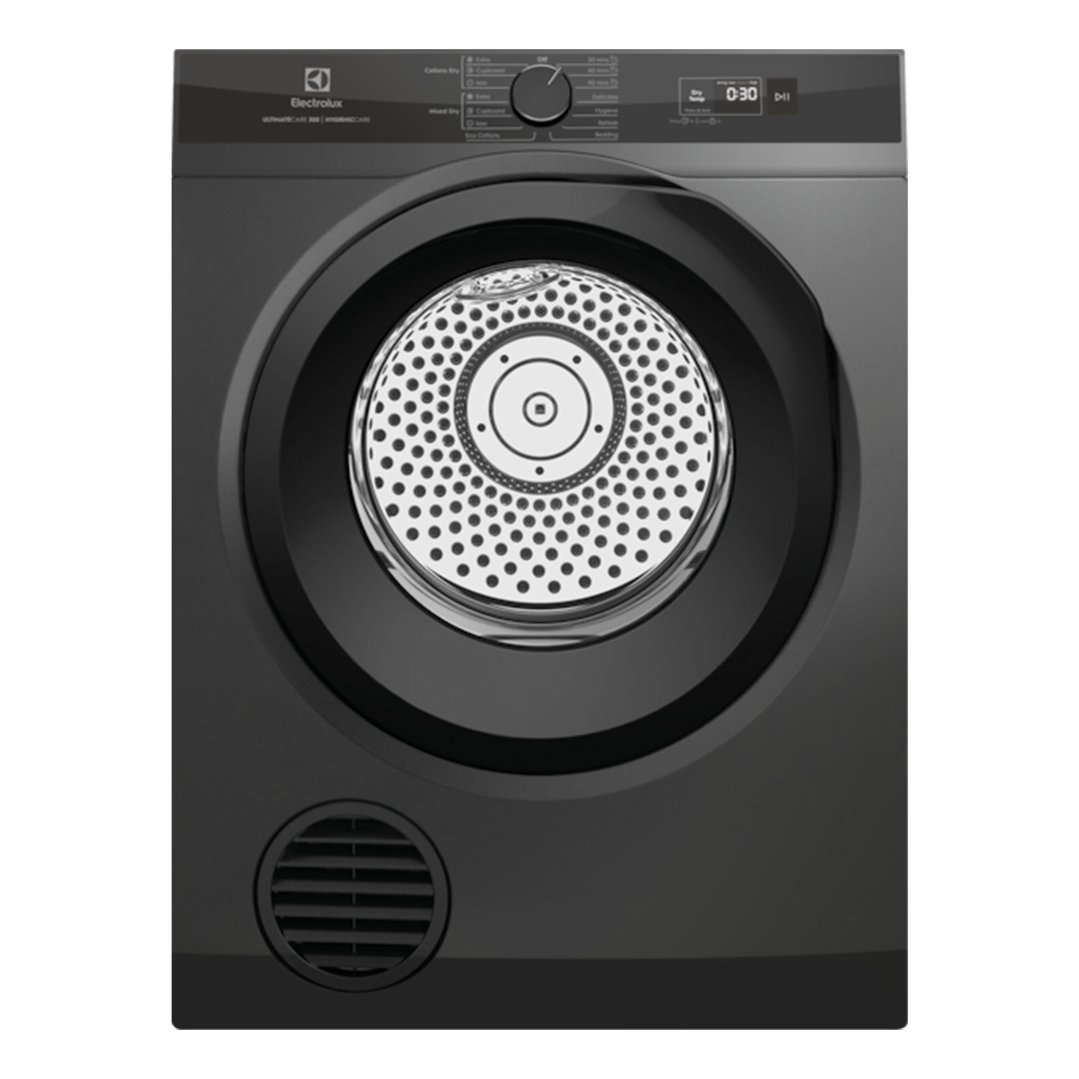 Electrolux 7kg UltimateCare Vented Dryer Dark Onyx EDV705N3SC