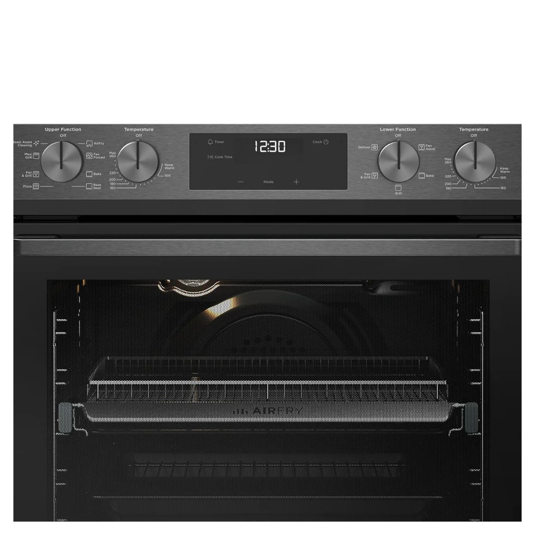 Westinghouse 60cm Multi-function 8/5 Duo Oven with Air Fry WVE6526DD