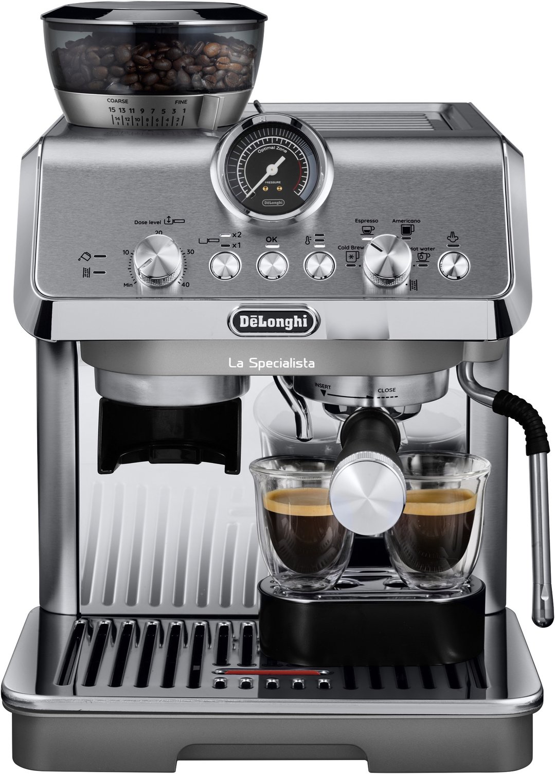 Delonghi La Specialista Arte Evo with Cold Brew Coffee Machine EC9255M2