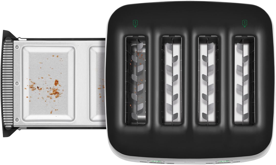 Breville the Eye Q 870 Auto 4 Slice Toaster - Brushed Stainless BTA870BSS