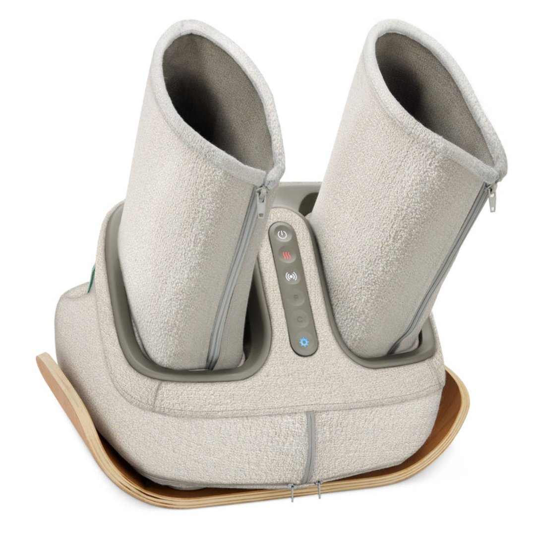 Homedics Luxe Compression Foot & Calf Massager FMS-502HGY-AU