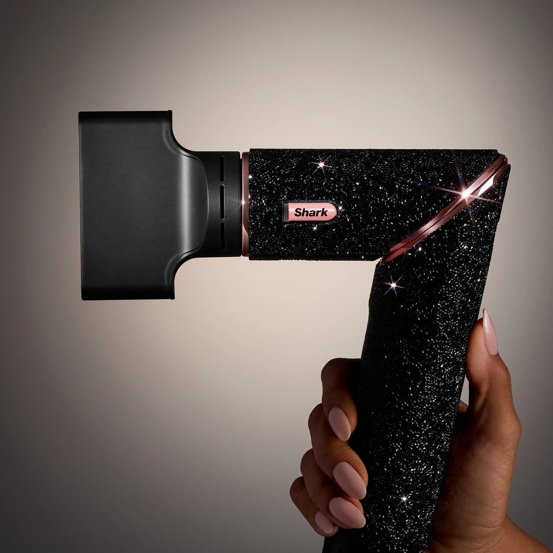 Shark FlexStyle Air Styling & Drying System Black Sparkle Limited Edition HD446JB