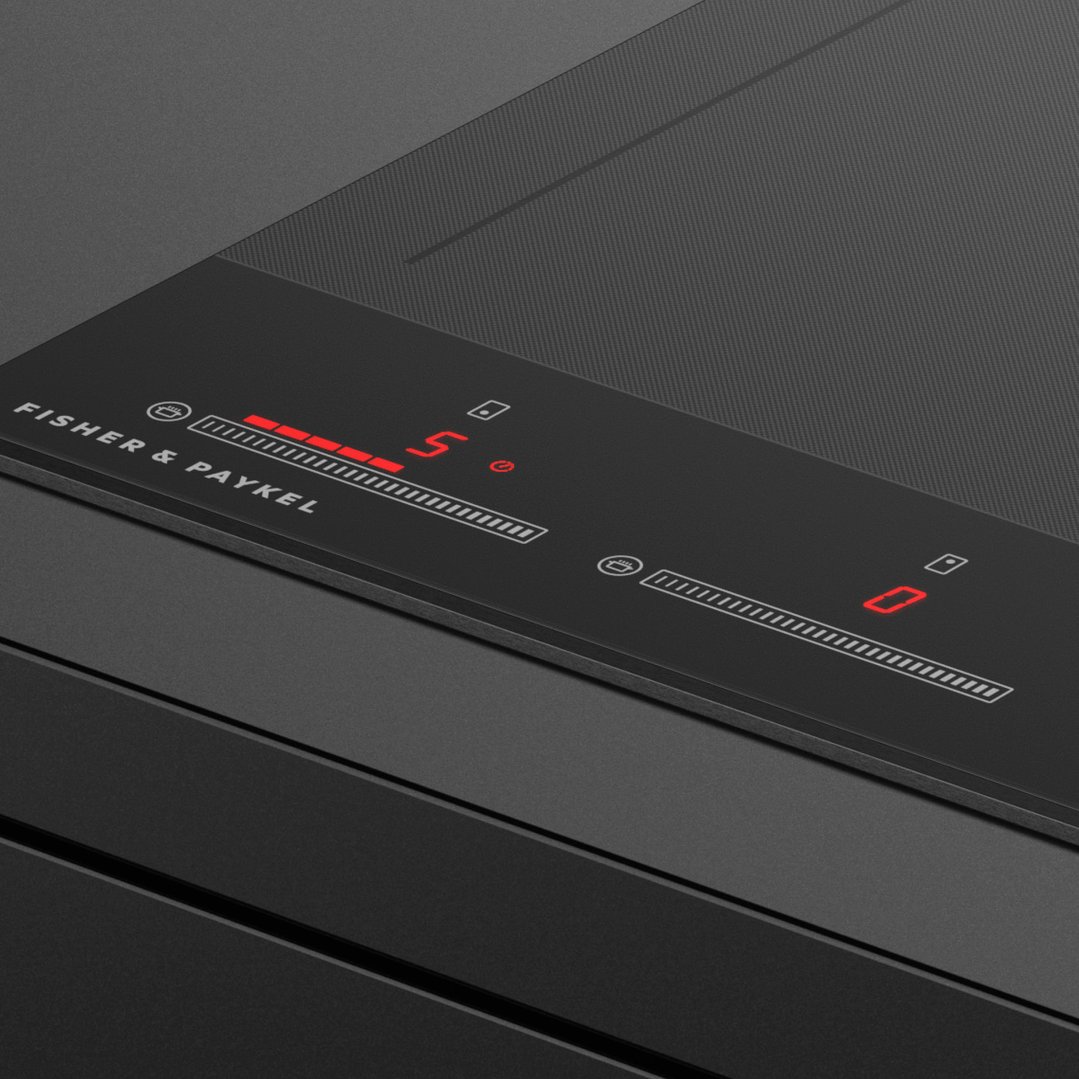 Fisher & Paykel Series 9 Induction Cooktop, 30cm, 2 Zones with SmartZone CI302DTB4