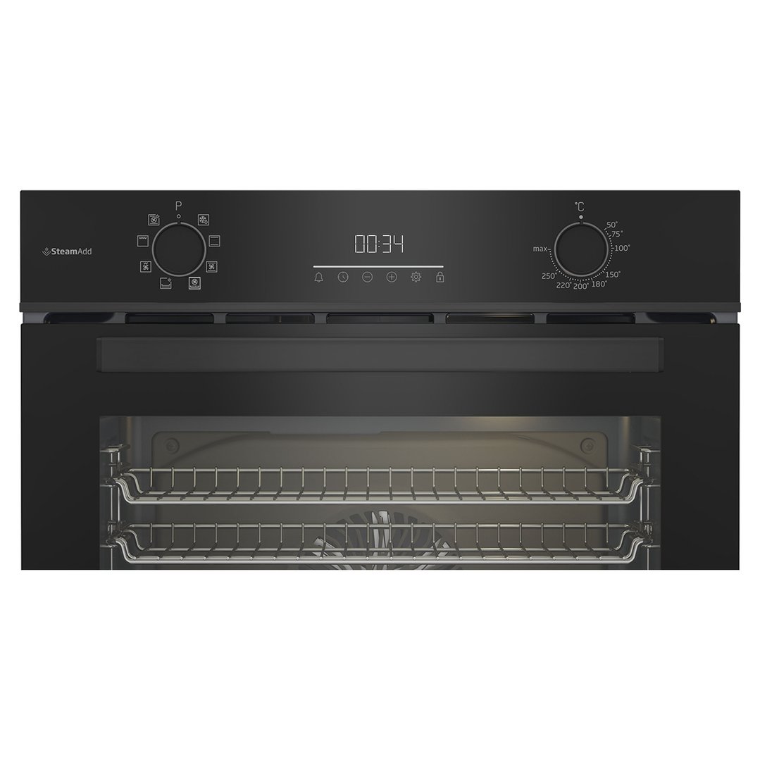 Beko 60cm Multifunction Aeroperfect Oven with SteamAdd and Airfry BBO6851MDX