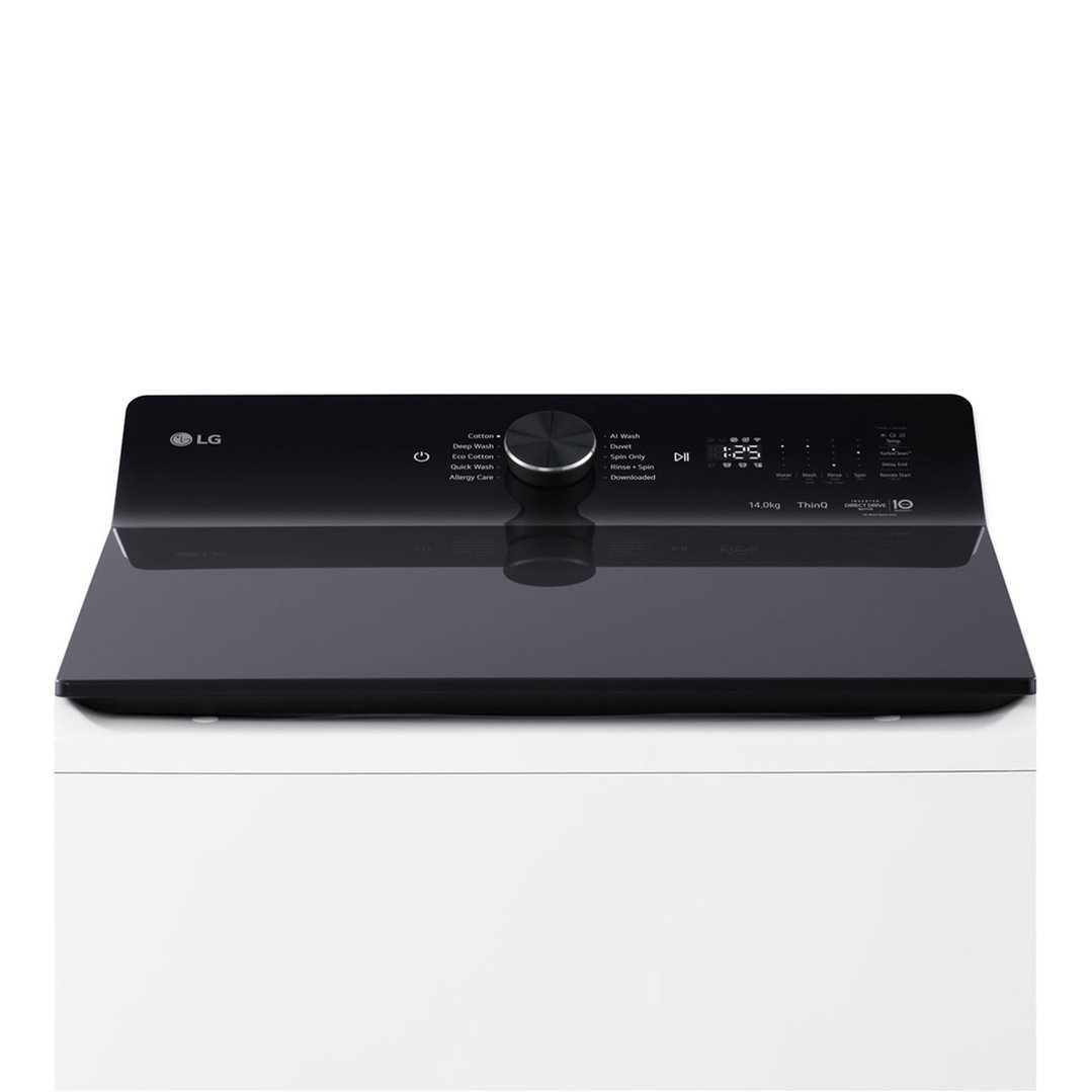 LG 14kg AI Top Load Washer - AI DD® WTX9-14W