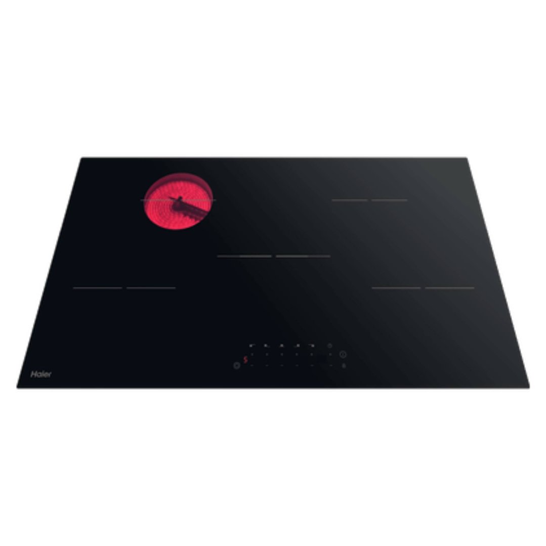 Haier 90cm Electric Cooktop, 5 Zone HCE905TB3