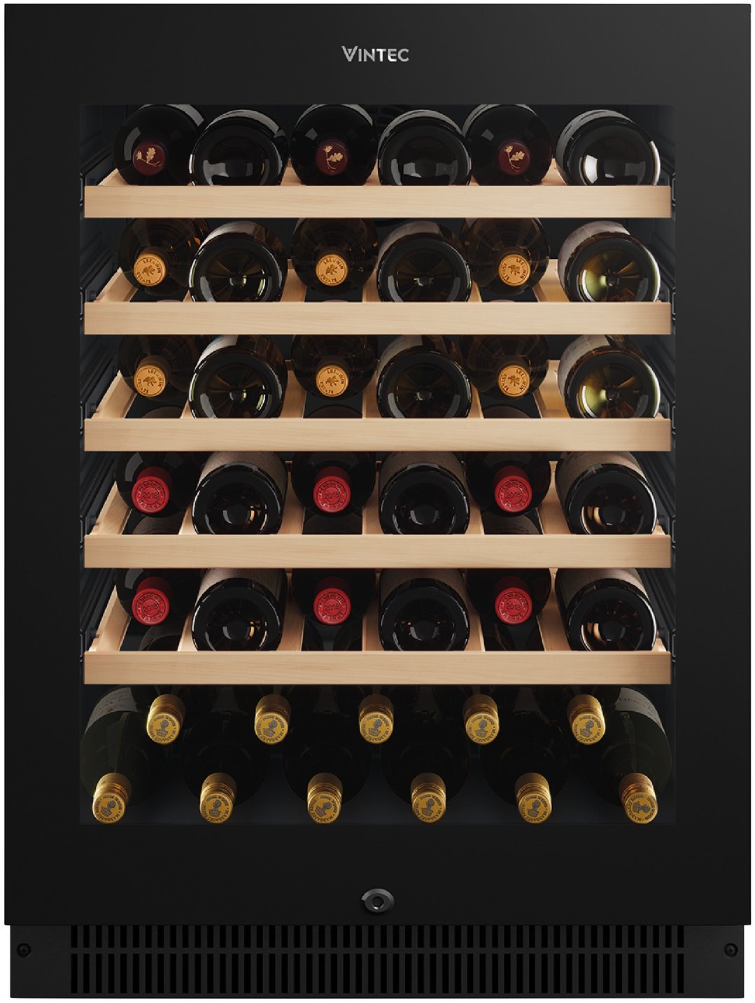 Vintec 41-Bottle Single Zone Wine Cabinet VWS820SCB-X