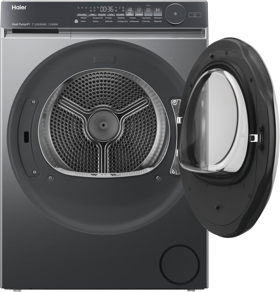 Haier 9kg 500 Series Dark Heat Pump Dryer HDHP90NB1