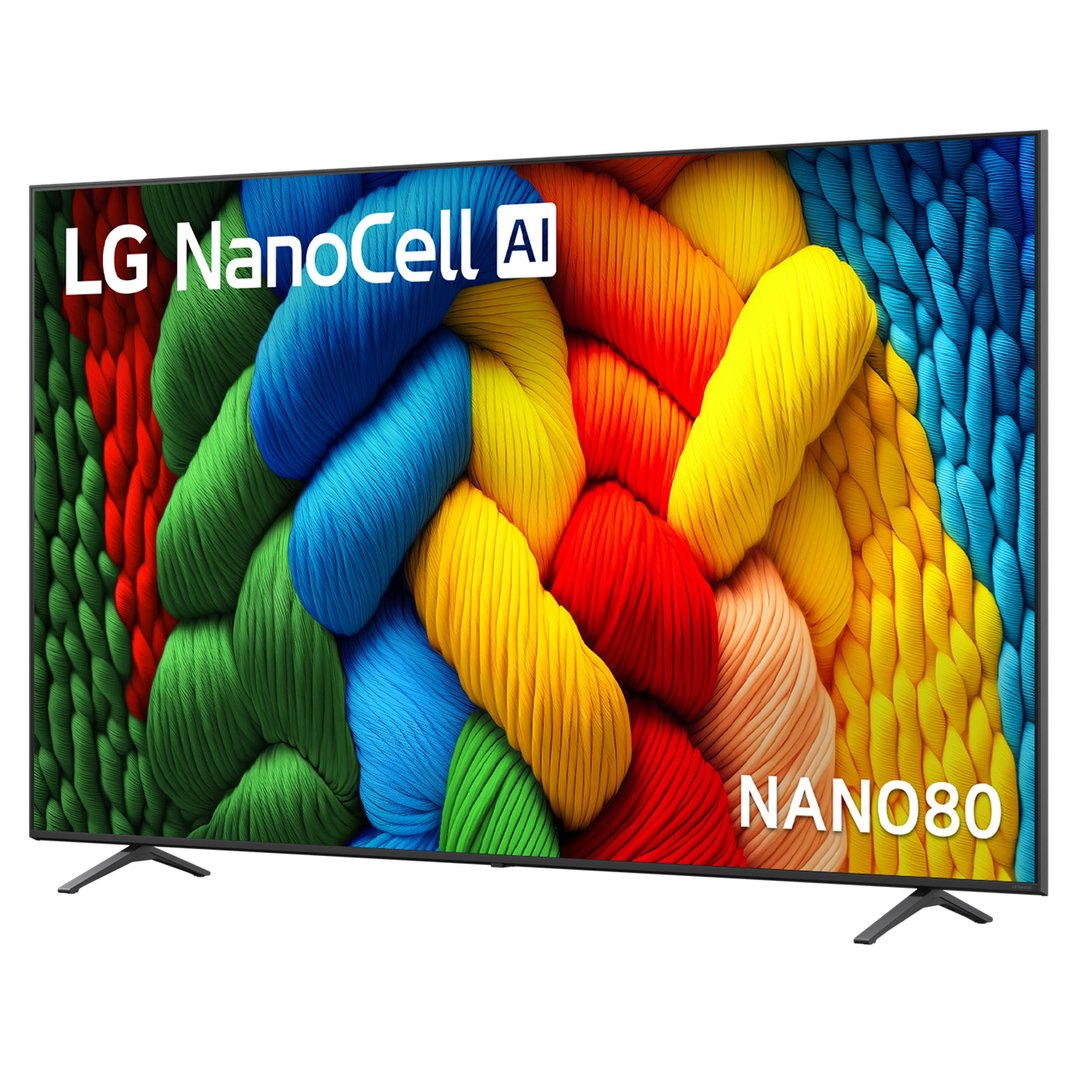 LG 86" NANO80A AI LED UHD 4K Smart TV 2025 86NANO80ASA