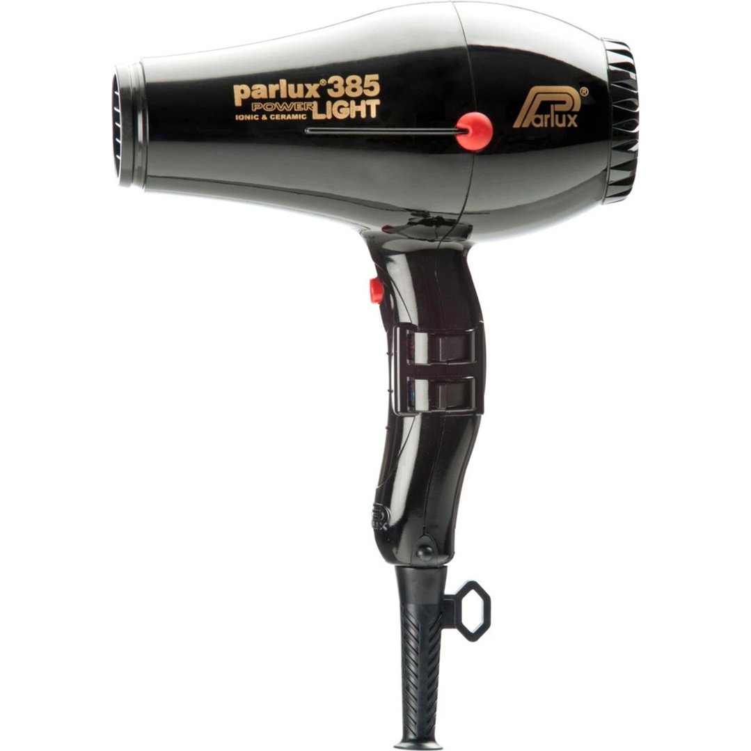 Parlux 385 Powerlight Ceramic & Ionic Dryer Black 149504