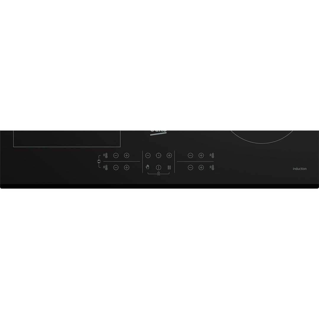 Beko Induction 60 cm Built-In Cooktop with Indyflex Zone BCT600IG