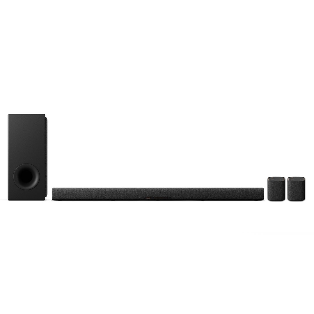 Yamaha True X Bar 50A Dolby Atmos Sound Bar with Wireless Subwoofer and Rear Speakers TRUEX50A