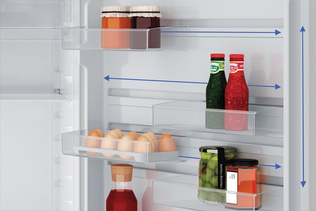 Westinghouse 312L Top Mount Fridge - White WTM3100WL-X