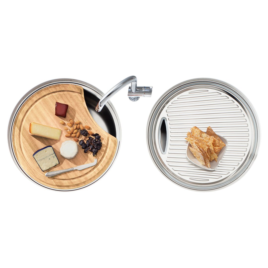 Oliveri Solitaire Round Bowl Sink LR510