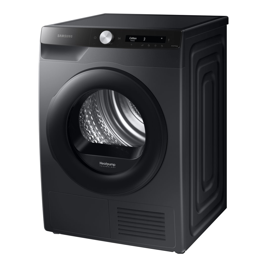 Samsung 8kg Smart AI Black Heat Pump Dryer DV80T5420AB