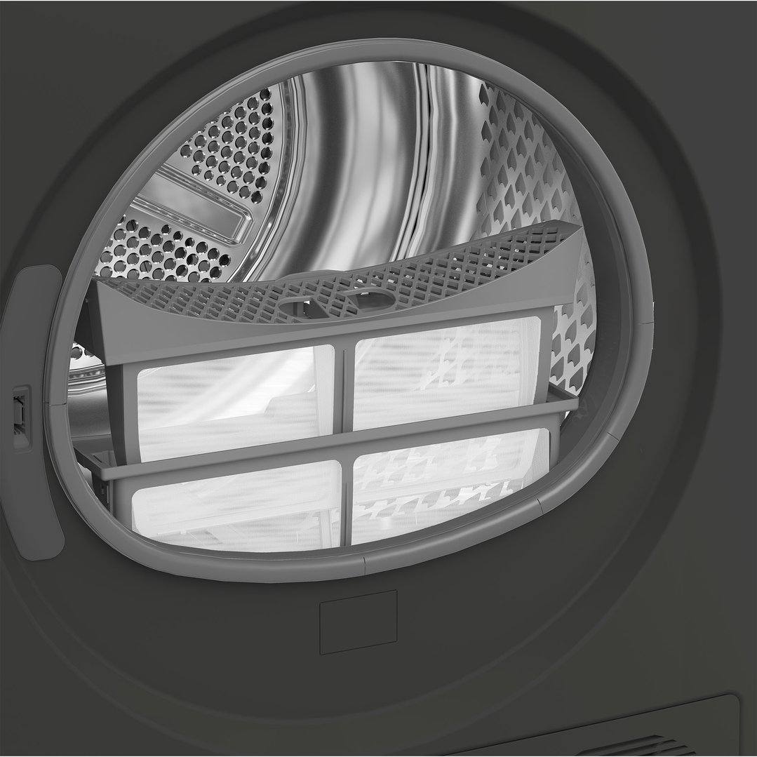 Beko 10kg Heat Pump Dryer with Steam Graphite BDPB103SG