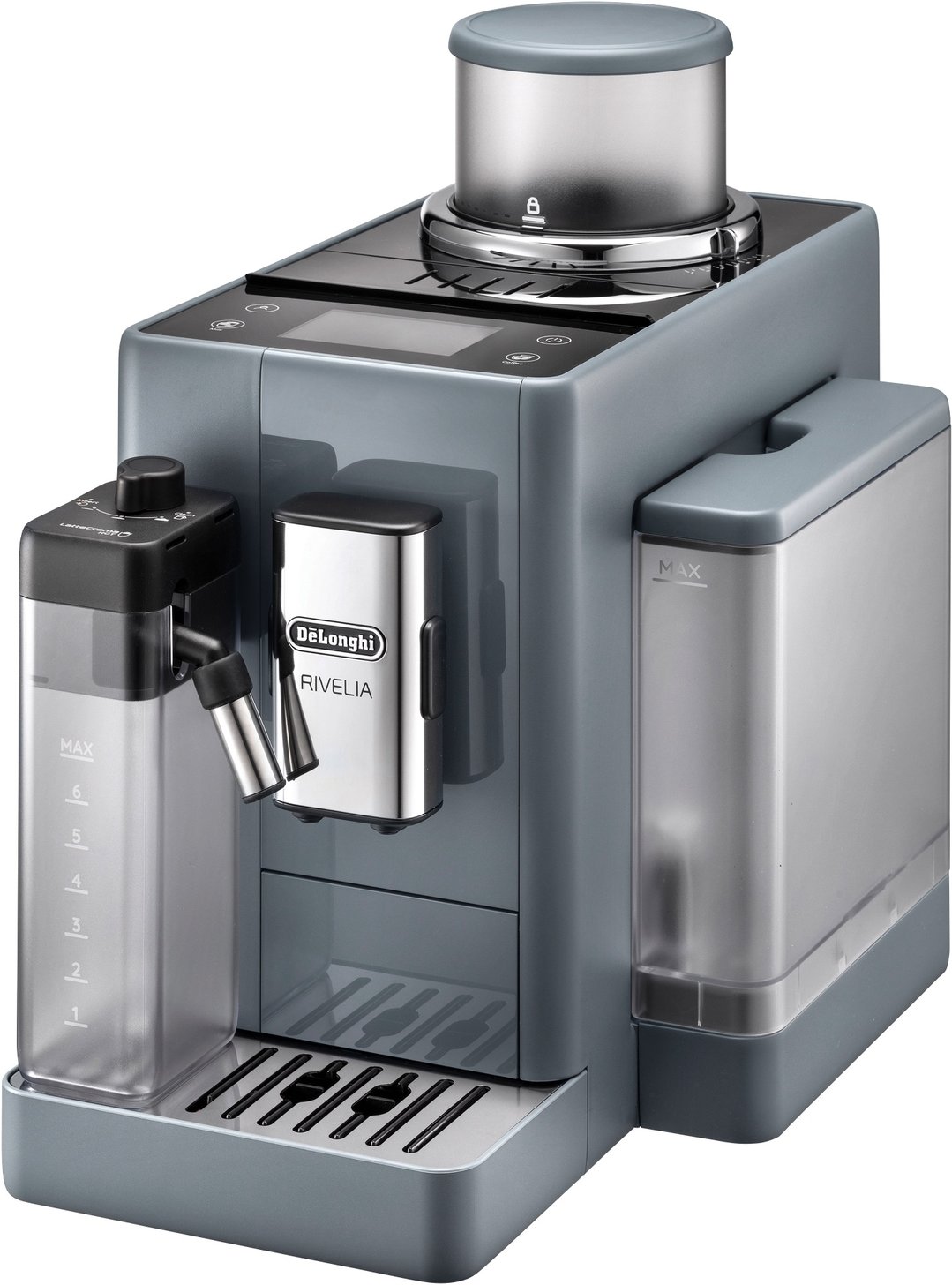 Delonghi Rivelia (Pebble Grey) Fully Automatic Coffee Machine EXAM44055G