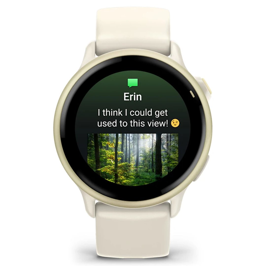 Garmin vívoactive® 6 Lunar Gold with Bone Band 010-02985-01