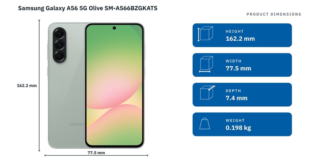 Samsung Galaxy A56 5G Olive SM-A566BZGKATS