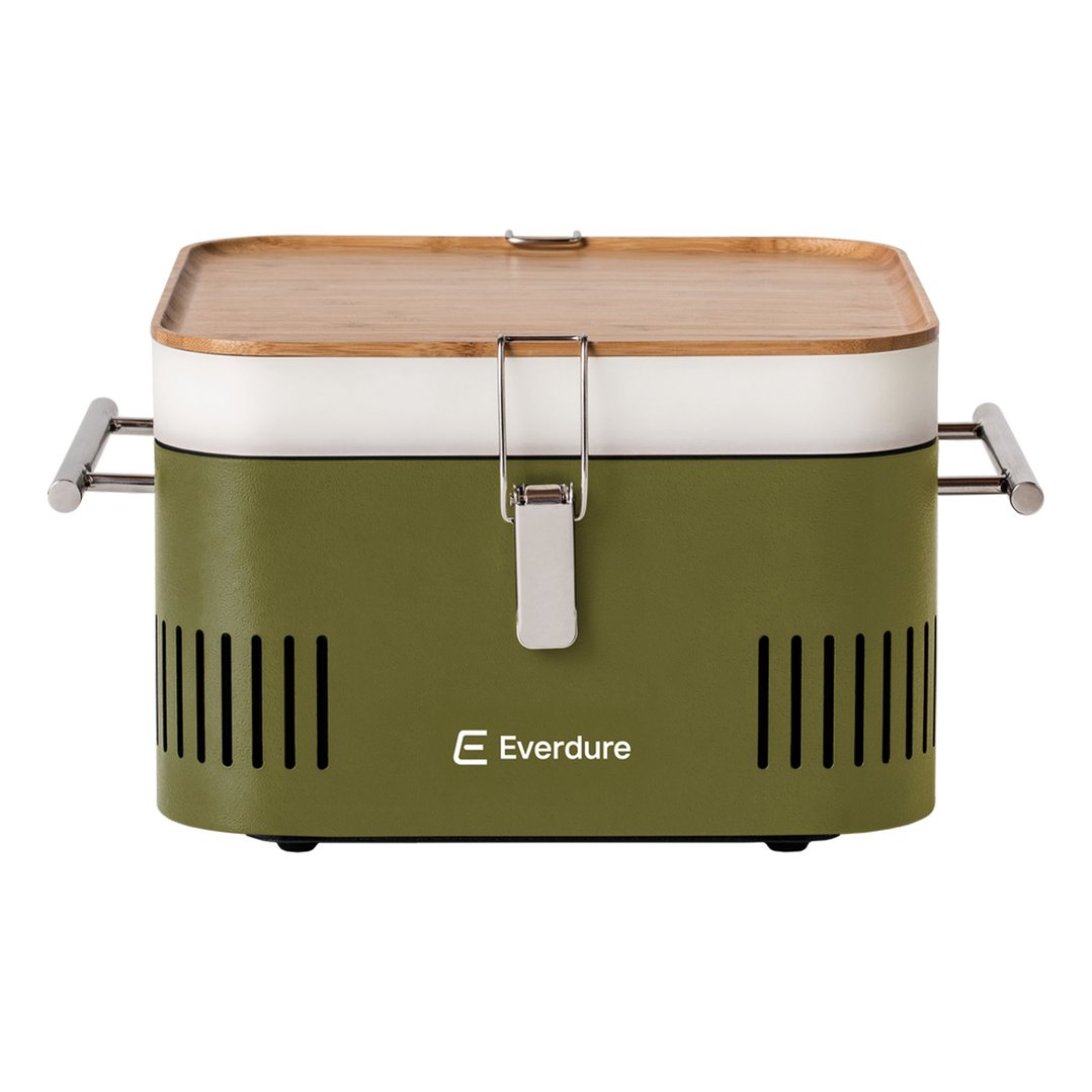 Everdure Portable Charcoal BBQ Khaki ECUBEK