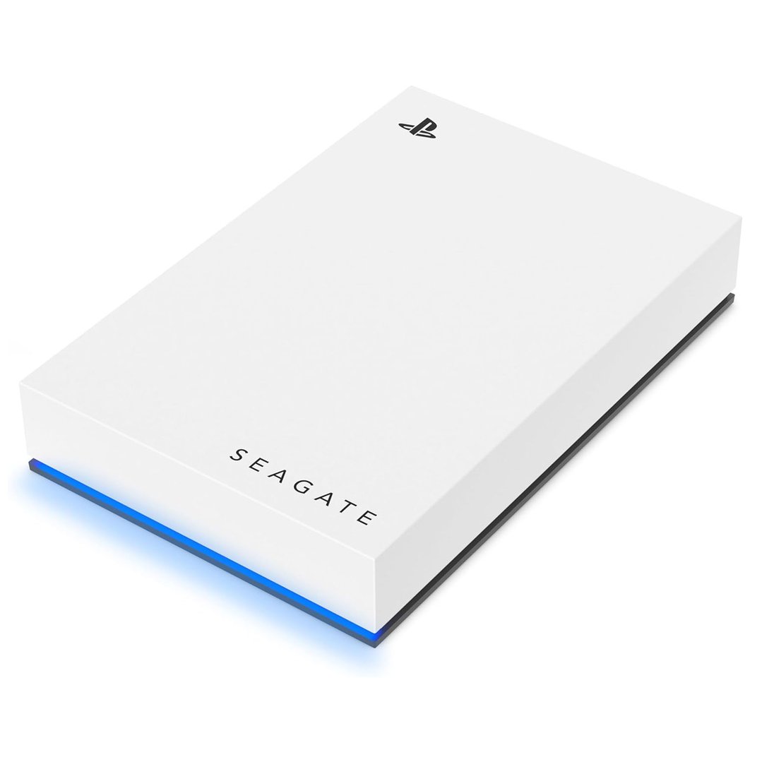 Seagate 5TB PS4 & PS5 HDD Game Drive, White STLV5000200