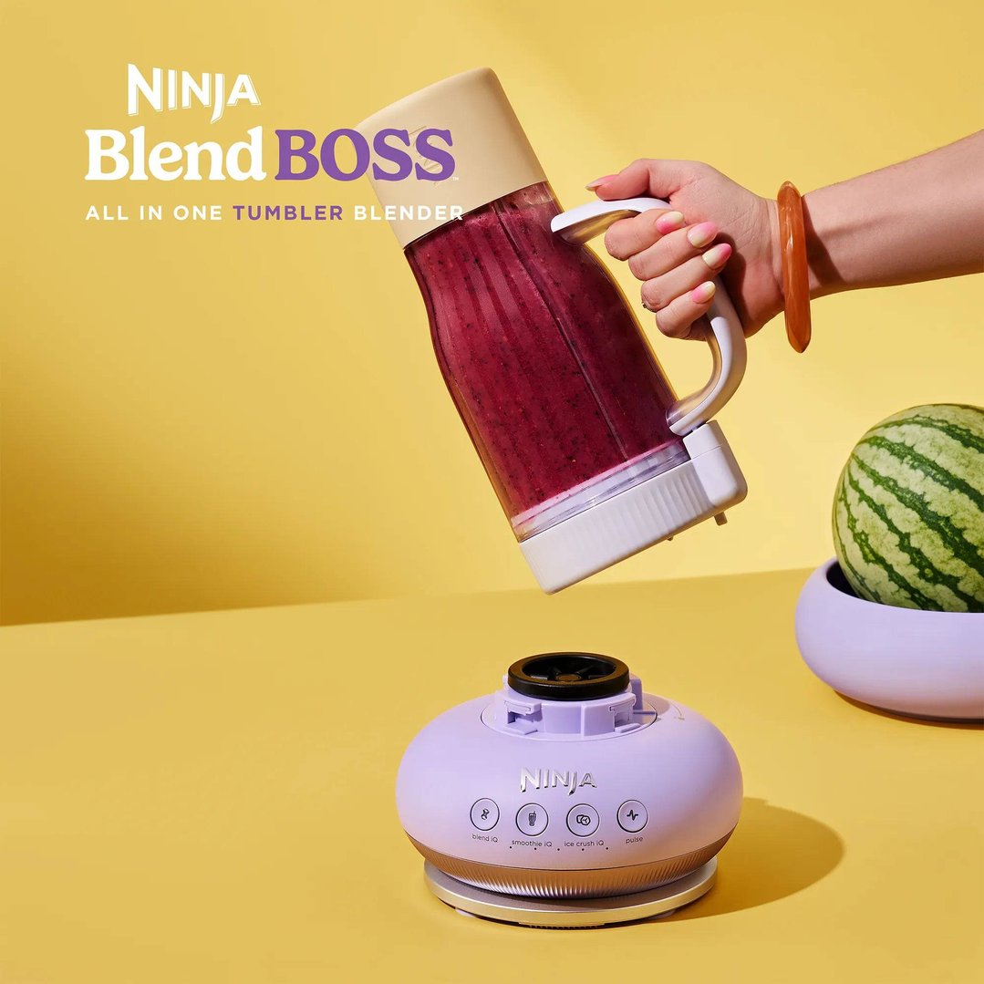 Ninja BlendBOSS Tumbler Blender - Lavender Lemonade DB351PU