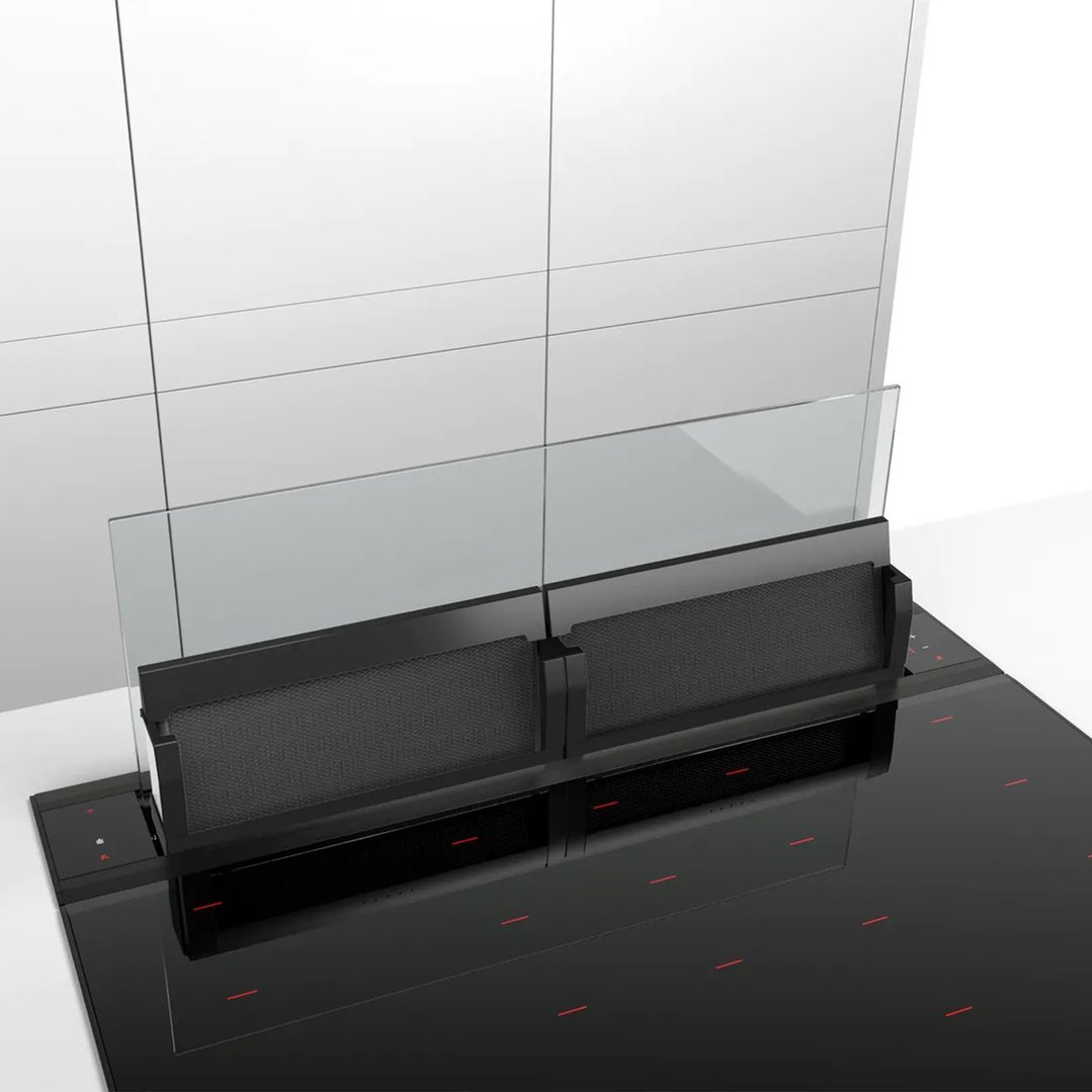 Bosch Series 8 Downdraft Ventilation 80 cm Clear Glass DDW88MM66 Buy