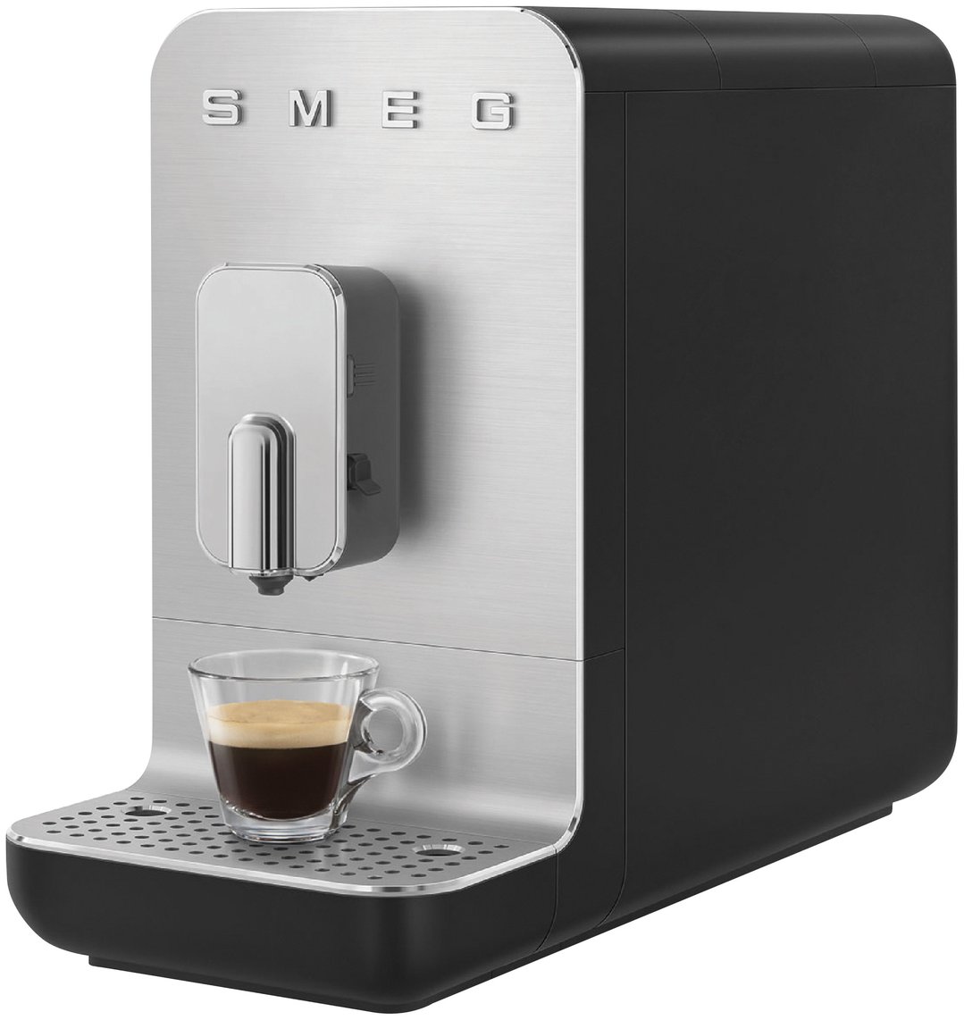 Smeg Automatic Coffee Machine with Steam System - Black Matte BCC13BLMAU