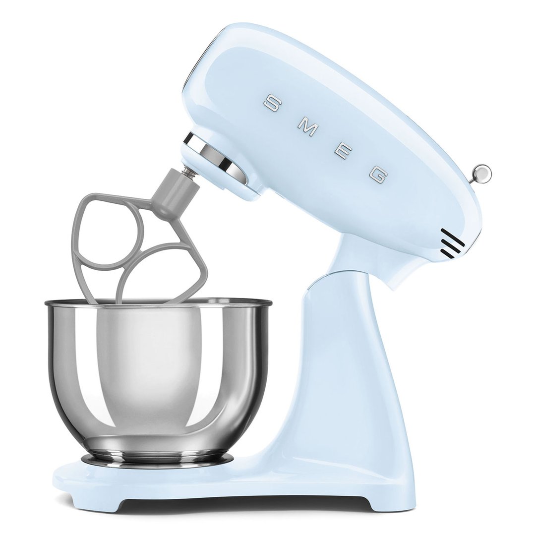 Smeg 50's Style Retro Stand Mixer - Pastel Blue SMF05PBAU