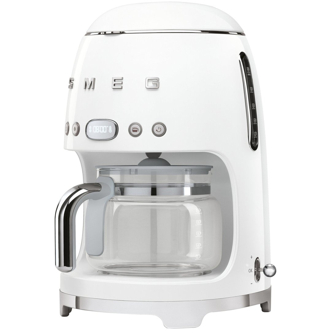 Smeg Drip Filter Coffee Machine White DCF02WHAU