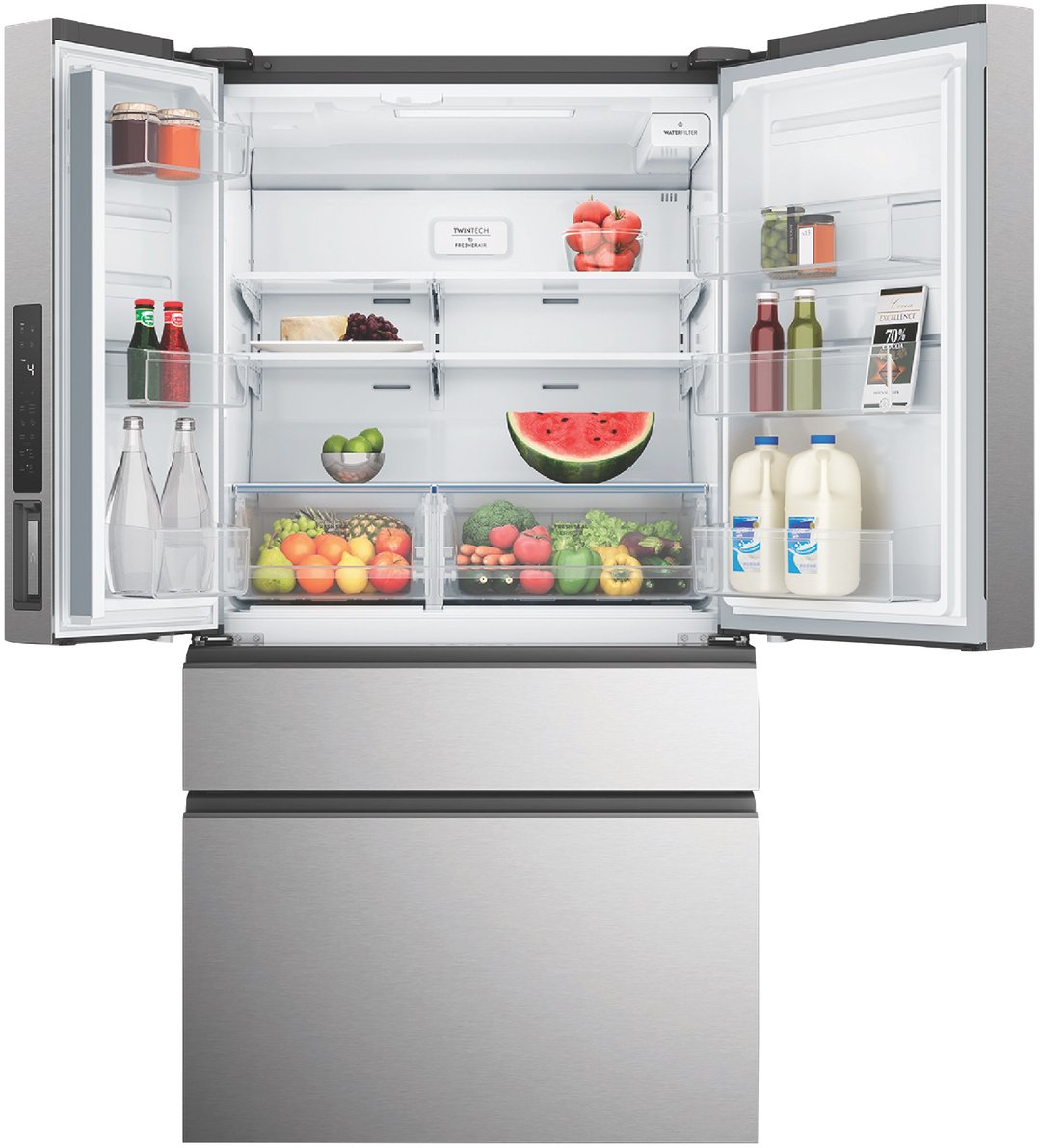 Westinghouse 630L French Door Fridge, Stainless Steel WHE6351SA