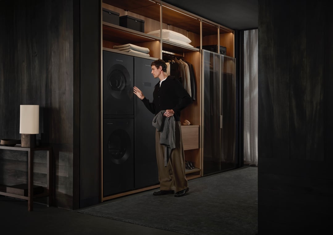Fisher & Paykel 10kg Series 11, Minimal Display-free Heat Pump Dryer, Woolmark Blue, Grey Glass DH1060YLZB5
