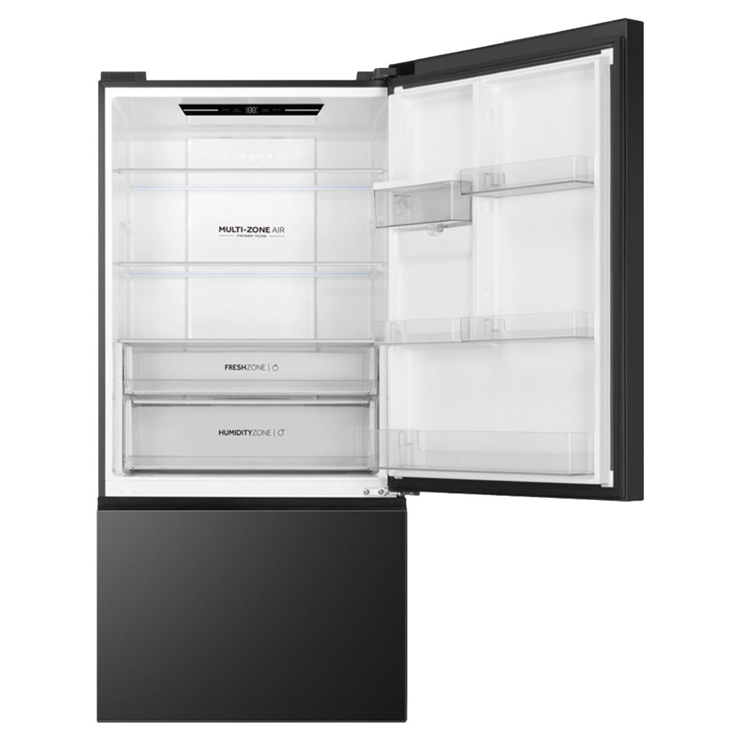 Haier 514L 500 Series Refrigerator Bottom Freezer, Water Black HRF510BHC