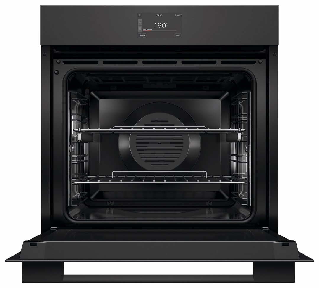 Fisher & Paykel 60cm Minimal Pyrolytic Oven, Black OB60SAMPTB5