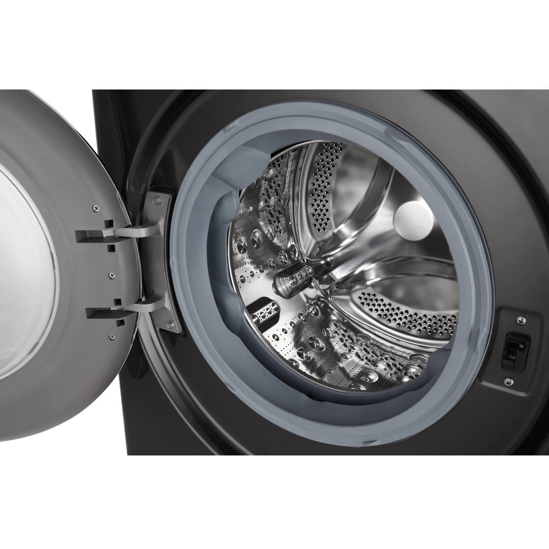 LG 12kg Black Front Load Washing Machine WV9-1412B