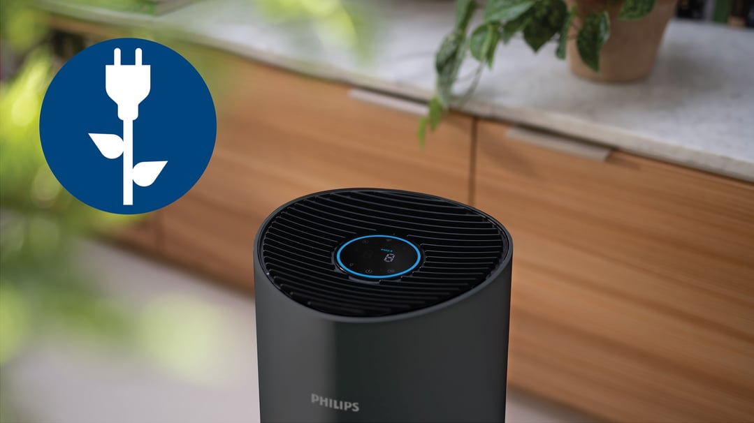 Philips 1000i Series Air Purifier, Black AC1715/71