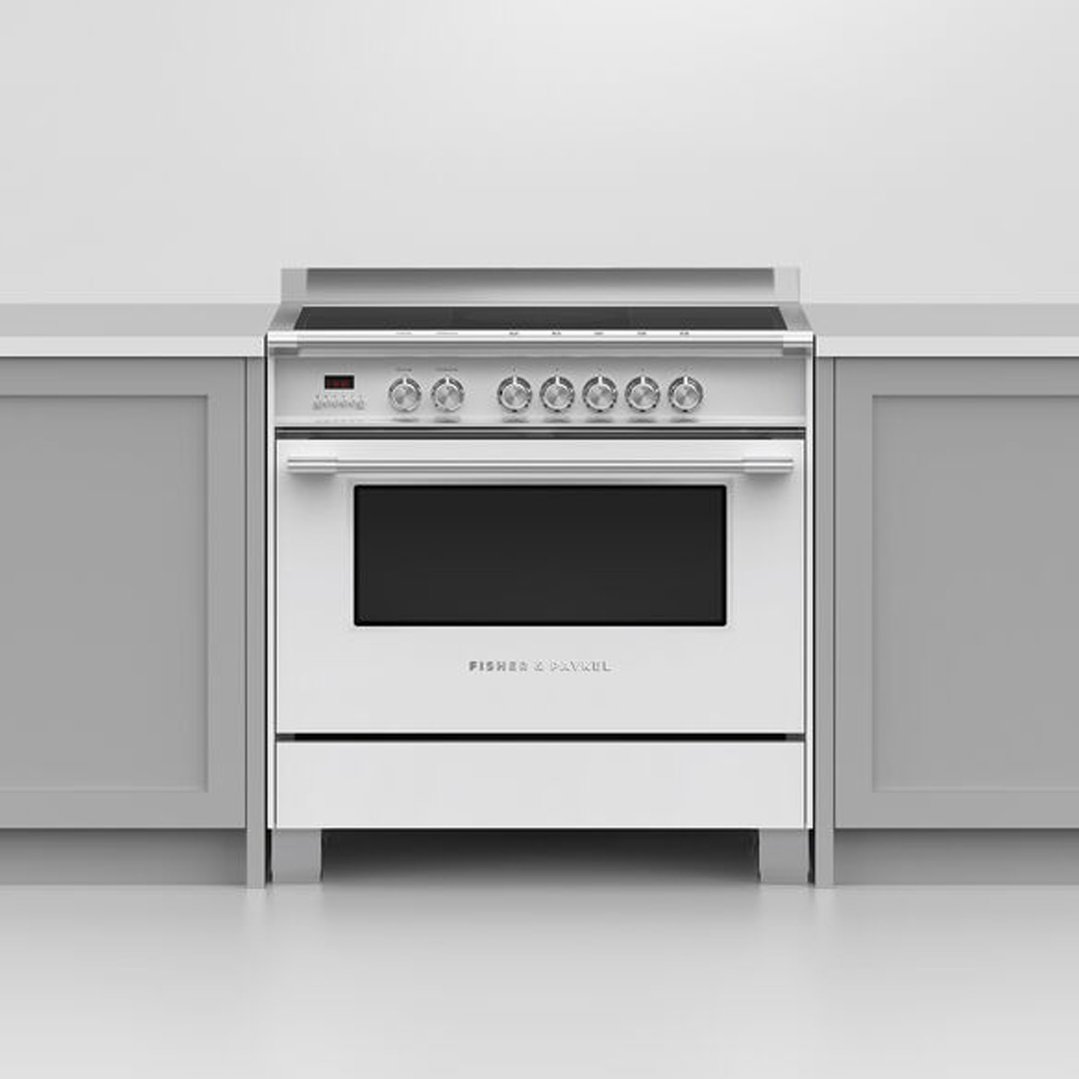 Fisher & Paykel 90cm Series 7 Classic 5 Zone Induction Cooker, 2 SmartZones OR90SCI4W1