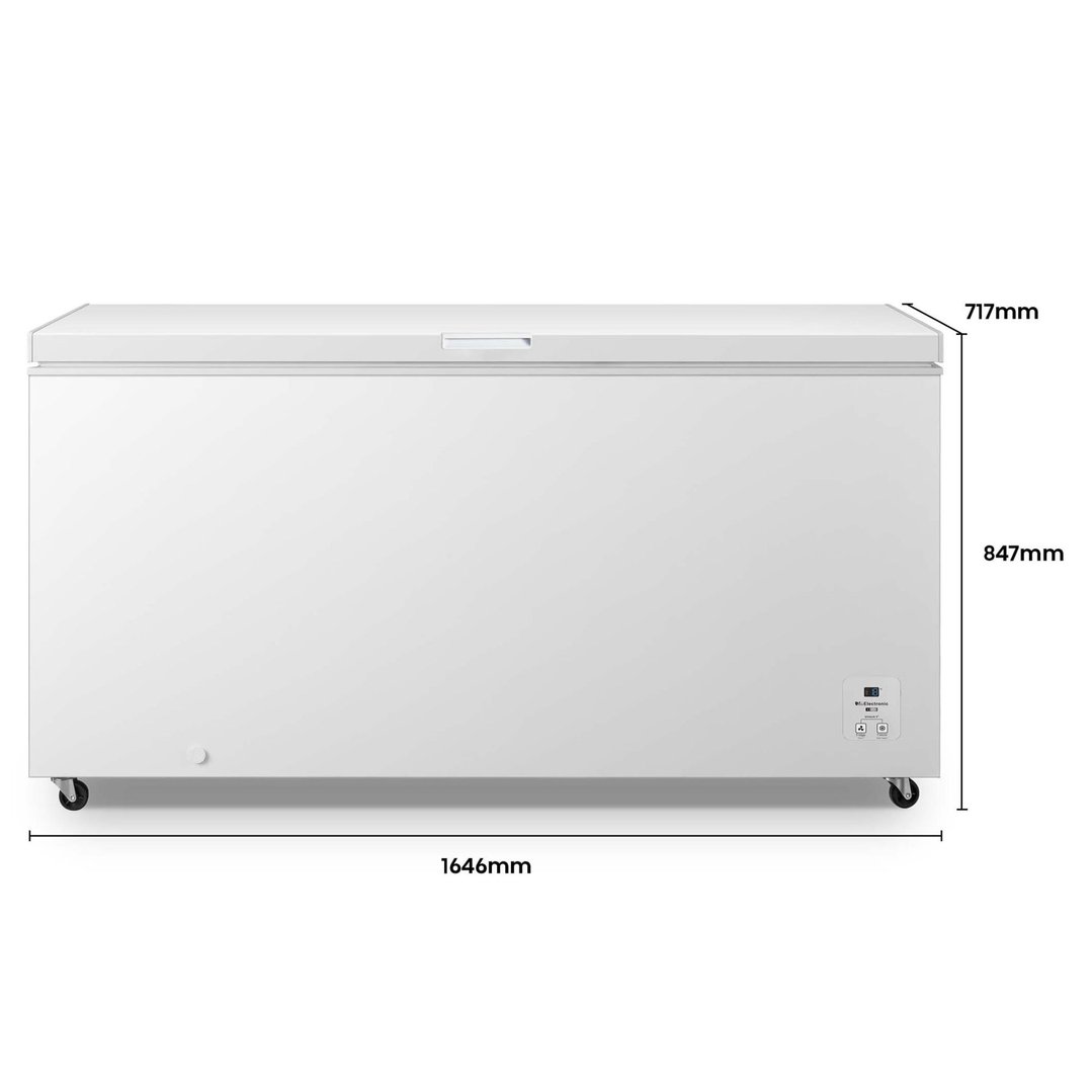 Hisense Hybrid Chest Freezer 500L White HRCF501