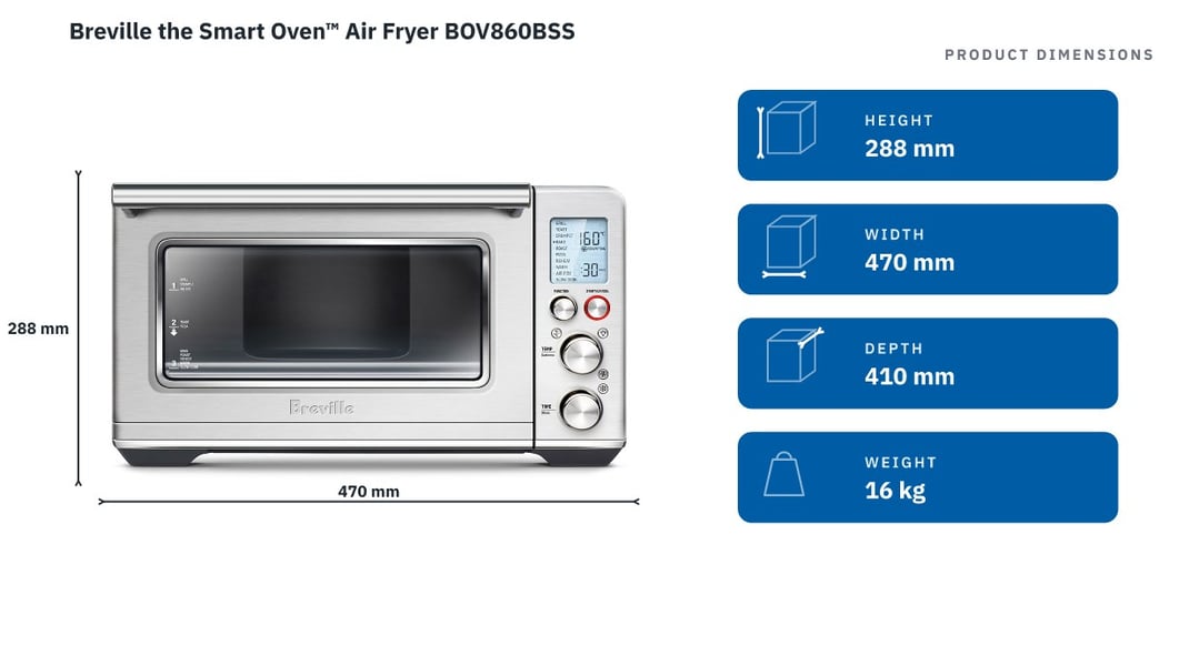 Breville the Smart Oven™ Air Fryer BOV860BSS
