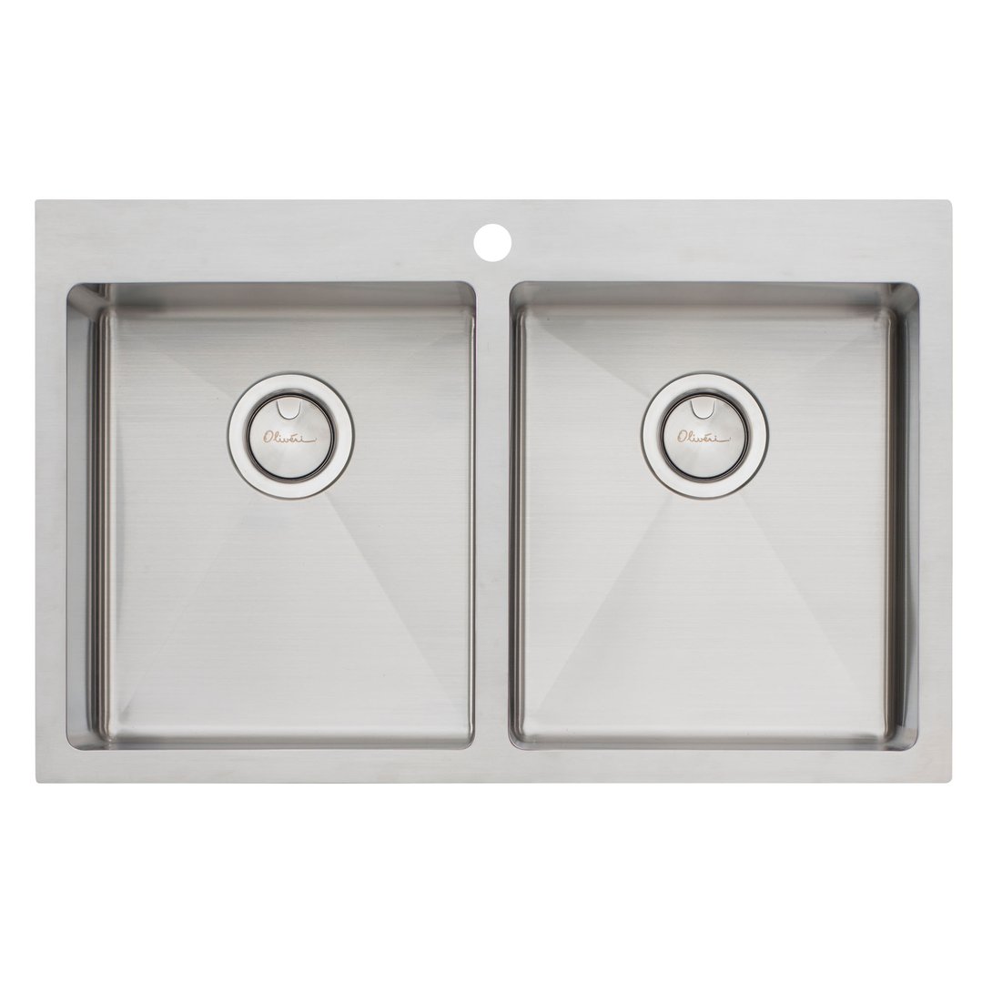 Oliveri Apollo Double Bowl Inset Sink AP1464