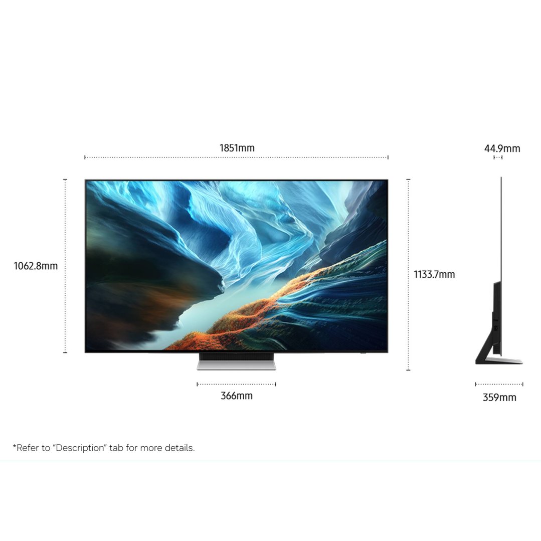 Samsung 83" OLED S90H 4K Smart AI TV 2026 QA83S90HAEXXY