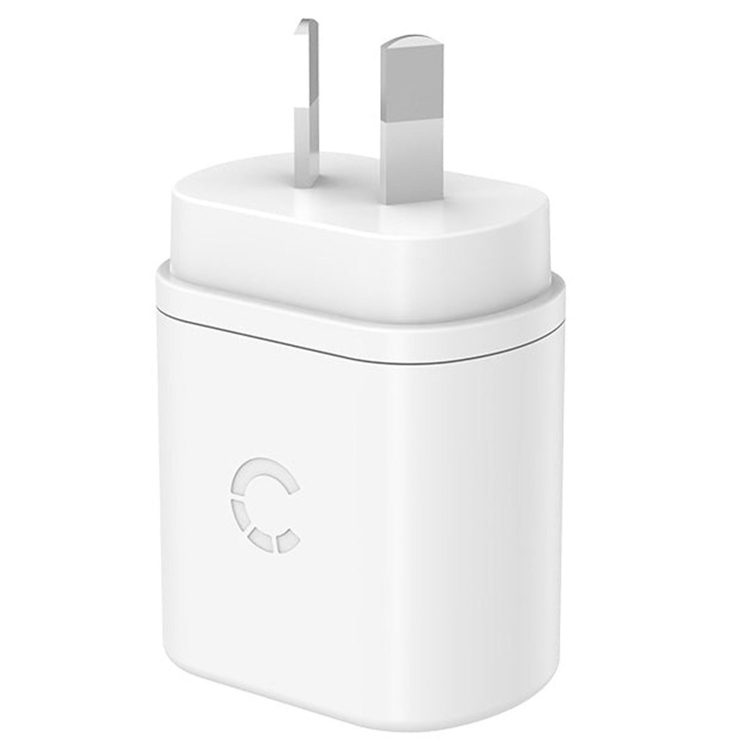 Cygnett PowerPlus 12W USB-A Dual Port Wall Charger - White CY3671PDWLCH